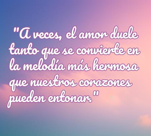 Frases de amor que duelen