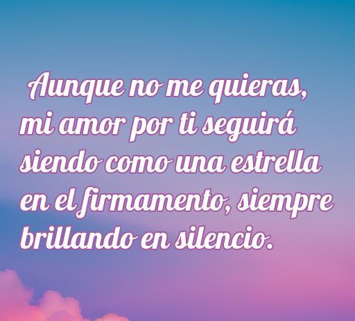 Frase inspiradora sobre el amor no correspondido: 