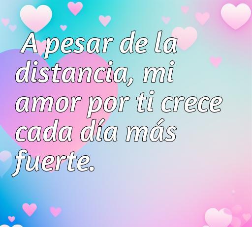 Frases de amor a la distancia cortas