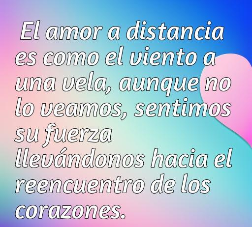 Mejor frase de amor a la distancia para reflexionar, Frases de amor a la distancia para reflexionar