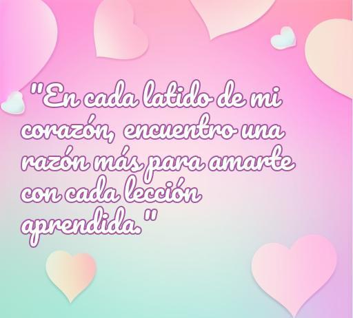 Frase de amor dedicada a los alumnos: 