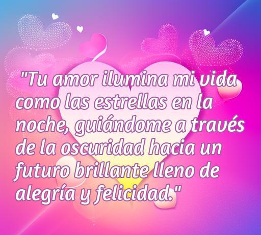 Frase inspiradora de amor dirigida a una sobrina, destacando el impacto positivo y lleno de alegría que su amor trae a la vida, ideal para el artículo 'frases de amor a mi sobrina'.