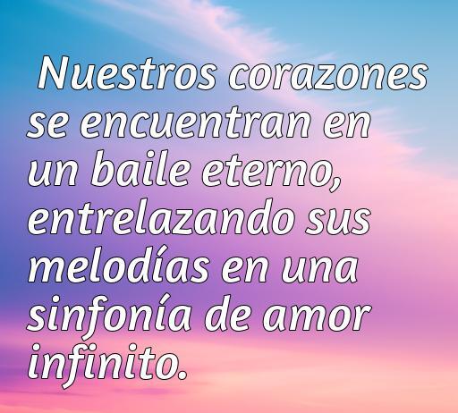 Frase abstracta de amor sobre corazones entrelazados en un baile eterno, ideal para inspirar romance y conexión emocional. Encuentra más frases de amor abstractas en el artículo 'frases de amor abstractas'.