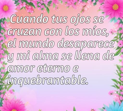 Frase inspiradora de amor que refleja la conexión profunda entre dos almas, destacando la temática de amor eterno de Adele. Ideal para el artículo 'Frases de amor de Adele', que explora el poder del amor verdadero.