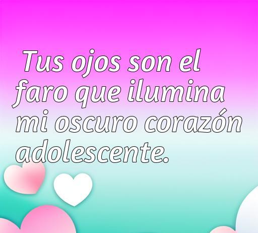 Frases cortas de amor para adolescentes