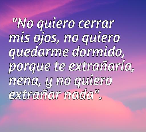 Frase de amor de Aerosmith que expresa la profundidad de los sentimientos, ideal para inspirar y compartir. Frases de amor Aerosmith.