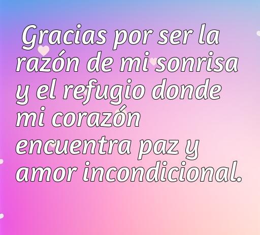 Frases de amor agradecido
