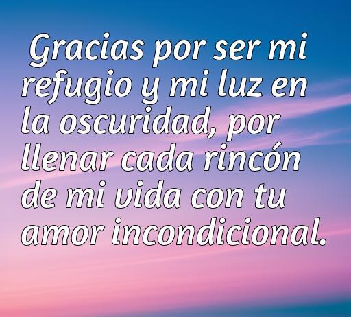 Frase inspiradora sobre el amor que expresa gratitud por la compañía de una pareja, destacando el valor de un amor incondicional y el apoyo en momentos difíciles. Ideal para el tema de frases de amor.
