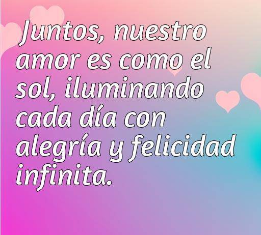 Frase inspiradora sobre el amor alegre que destaca la felicidad y la conexión entre parejas, perfecta para el artículo sobre las frases de amor alegre.