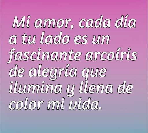 Agradable frase de amor alegres para mi novia, frases de amor alegres para mi novia
