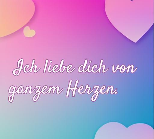 Preciosa frase de amor alemán, frases de amor alemán