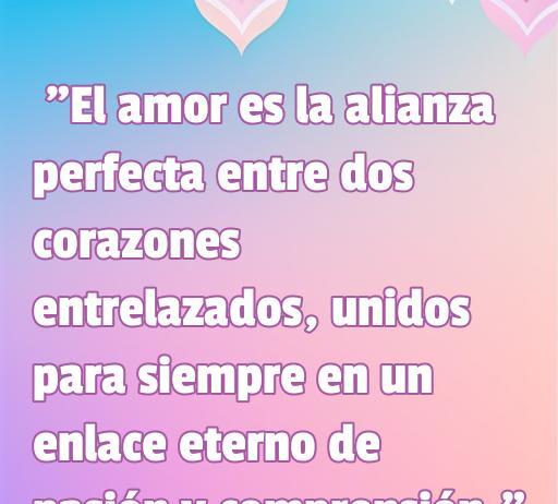 Frase de amor sobre alianzas: 