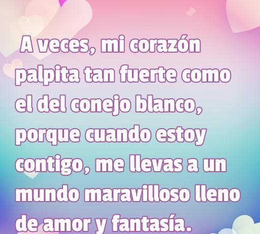 Hermosa frase de amor alicia en el país de las maravillas, frases de amor alicia en el país de las maravillas