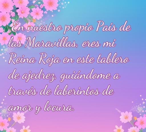 Hermosa frase de amor alicia en el país de las maravillas, frases de amor alicia en el país de las maravillas
