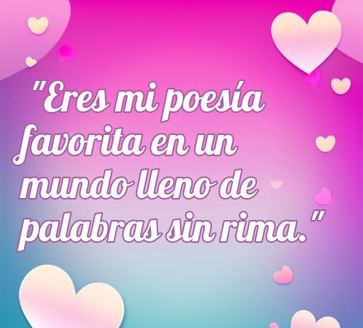 Frase de amor: 