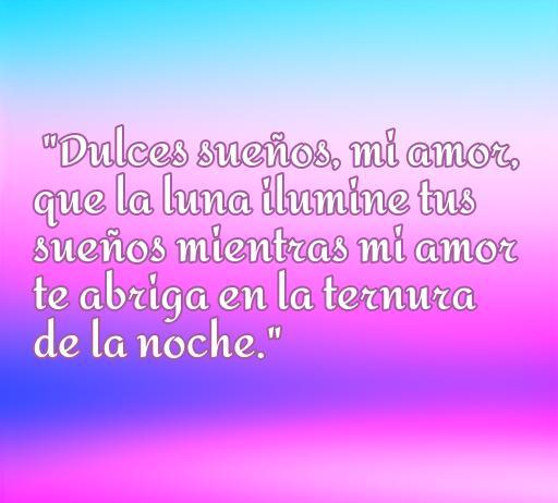 Frase de amor para desear buenas noches con mensaje tierno y romántico, ideal para compartir dulces sueños y expresar cariño.