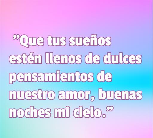 frases de amor buenos noches Frase inspiradora de amor para desear buenas noches, destacando el poder del amor en los sueños. Ideal para compartir mensajes románticos y frases de amor.