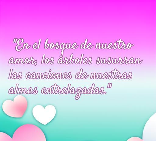 Frase céltica de amor que destaca la conexión entre almas, ideal para inspirar romantismo, con un fondo suave y corazones ilustrativos.