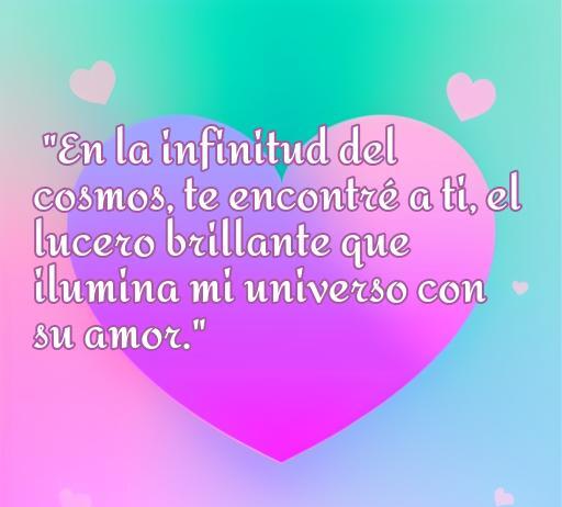 frases de amor chico enamorado Frase romántica sobre el amor en un fondo de corazones, ideal para chicos enamorados. Contiene el mensaje: