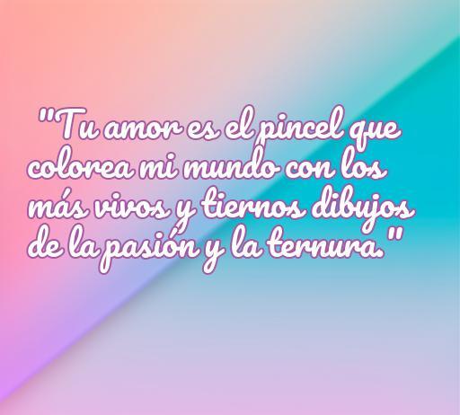 Frases de amor con dibujos tiernos