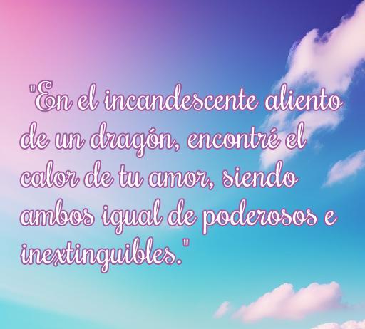 Frases de amor con dragones