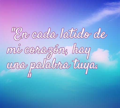 Inspiradora frase de amor para compartir en WhatsApp: 