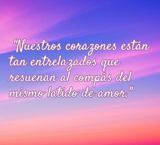 Frases de amor con entrelazados