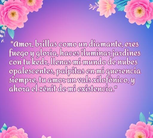 Frase inspiradora de amor presentada con un diseño colorido y letras del abecedario, ideal para acompañar el artículo 'frases de amor con letras del abecedario'. Incluye palabras clave como 'frases de amor', 'amor inspirador', y 'diseño colorido' para optimizar SEO.