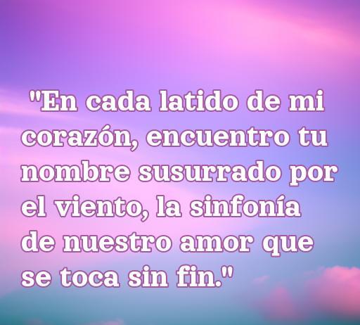 Frases de amor con sentimientos