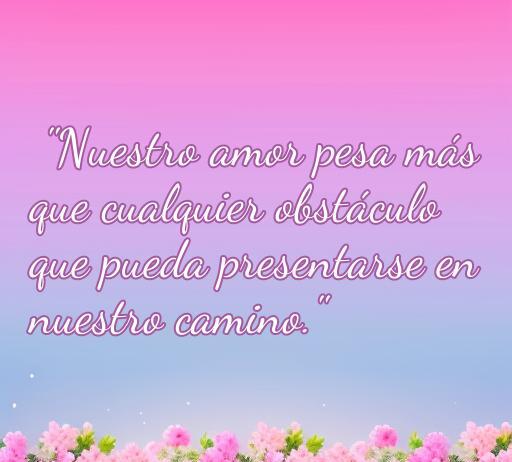 Frase inspiradora sobre el amor: 