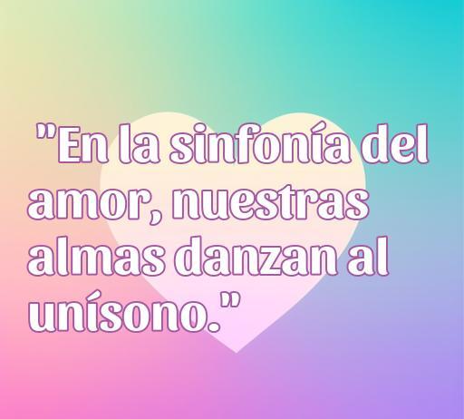 frases de amor cortas para portada Frase romántica sobre el amor que expresa la conexión entre almas, ideal para portada de frases de amor cortas.
