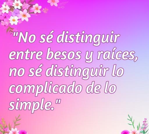Frase memorable de amor de Bunbury, destacando la complejidad de los sentimientos en las relaciones, ideal para quienes buscan inspiración en frases románticas.