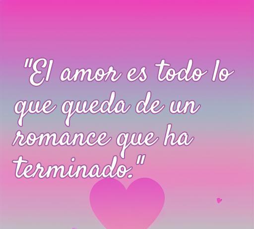 Frase romántica de Bunbury sobre el amor, destacando su esencia tras un romance terminado.