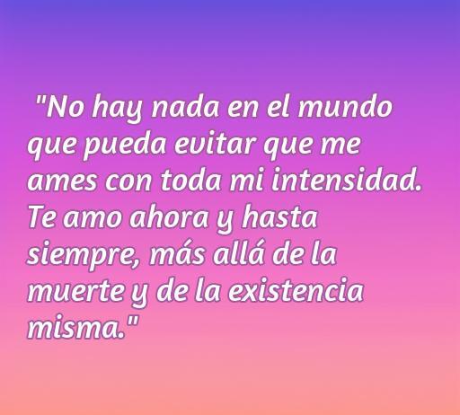 Frase romántica de Drácula de Bram Stoker que expresa el amor eterno y la intensidad de los sentimientos, ideal para ilustrar contenido sobre frases de amor.
