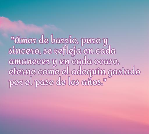 Frase de amor de El Barrio que expresa la dureza y belleza del amor genuino, perfecta para ilustrar el artículo sobre las frases de amor de El Barrio.