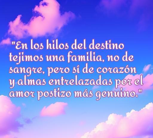 Frases de amor de la familia postiza