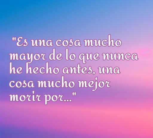 Frase de amor inspiradora de 'Historia de dos ciudades' que refleja la profundidad de los sentimientos, ideal para amantes de la literatura romántica y citas de amor.