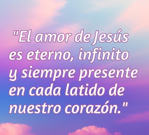 Frases de amor de Jesús con imágenes