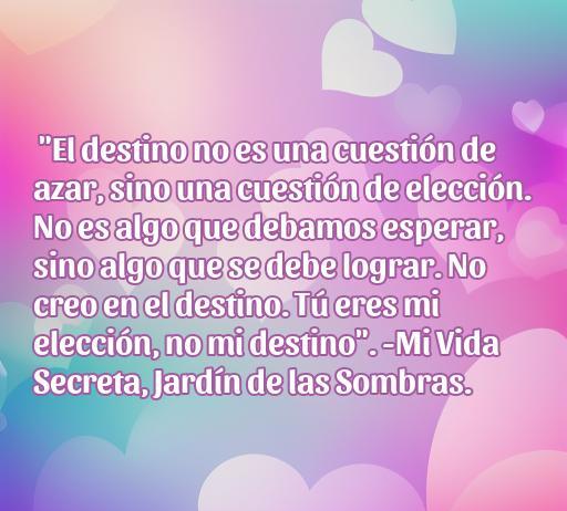 Frase de amor inspiradora de kdrama que habla sobre el destino y la elección en las relaciones, ideal para amantes de citas románticas y kdramas.