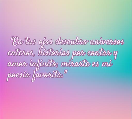 Frase romántica inspiradora sobre el amor y la belleza de mirar a alguien especial, perfecta para ilustrar un artículo sobre las cincuenta mejores frases de amor de mirarte.