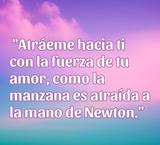 Frases de amor de Newton