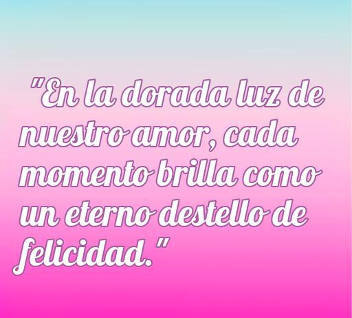 Frases de Amor de Oro y Luces