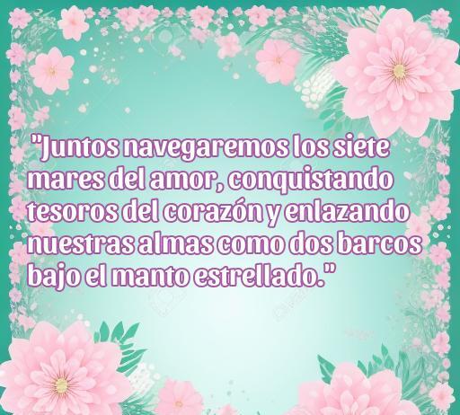 Frase inspiradora de amor de piratas: 