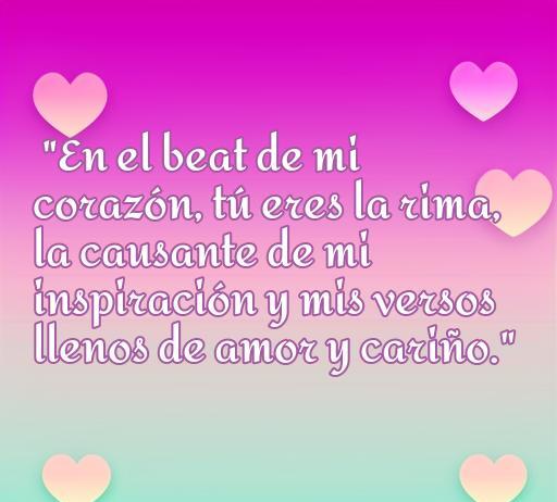 frases de amor de rap romántico Frase de amor inspiradora de rap romántico que destaca la conexión emocional, ideal para amantes de la música y la poesía romántica.