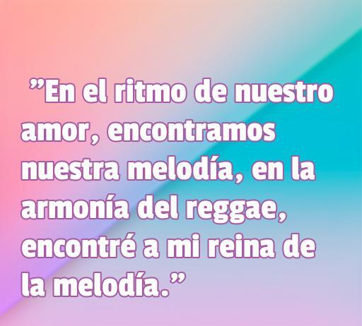 Frase inspiradora de amor relacionada con el reggae, que destaca la conexión entre el amor y la música, ideal para el artículo 'frases de amor de reggae'.