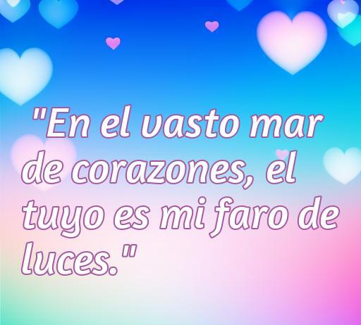 Frase romántica sobre el amor que expresa sentimientos profundos, ideal para el artículo 'frases de amor de rima'. Mensaje de amor que resalta la conexión emocional entre dos personas.