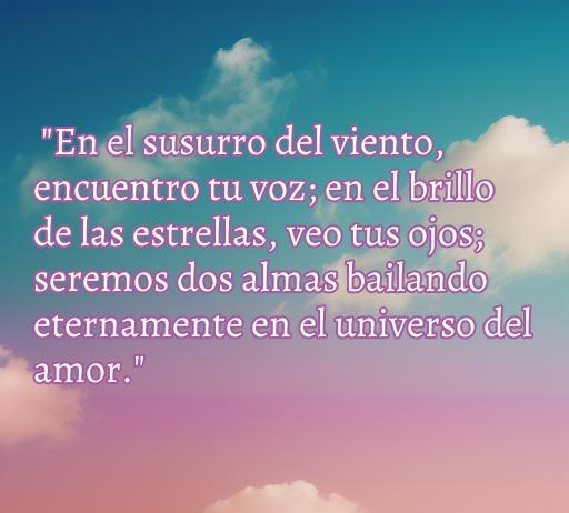 Agradable frase de amor que expresa la conexión profunda entre dos almas, ideal para el artículo 'frases de amor del indio'.