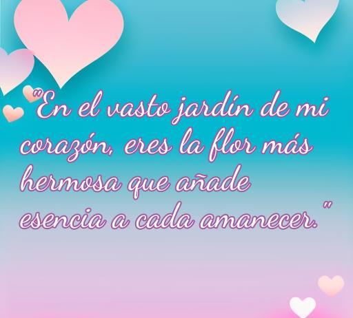 Frase de amor inspiradora que destaca la belleza del amor, ideal para compartir con tu pareja. frases románticas para expresar tus sentimientos.
