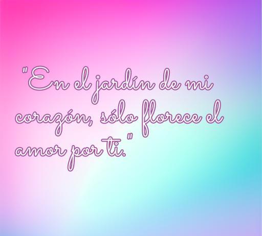 Frase de amor del indio que dice: 'En el jardín de mi corazón, sólo florece el amor por ti', sobre el significado del amor y la conexión emocional. Ideal para el artículo sobre las mejores frases de amor del indio.