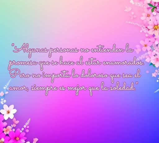 Frase inspiradora sobre el amor extraída del libro 'Bajo la misma estrella', destacando la importancia del amor frente a la soledad, ideal para el artículo sobre frases de amor.